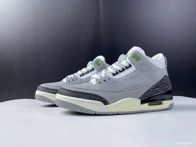 3 Jordan Air Chlorophyll 136064-006 Retro 0901